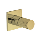 Linkware Gabe Wall Shower Bath Mixer - Brushed Gold